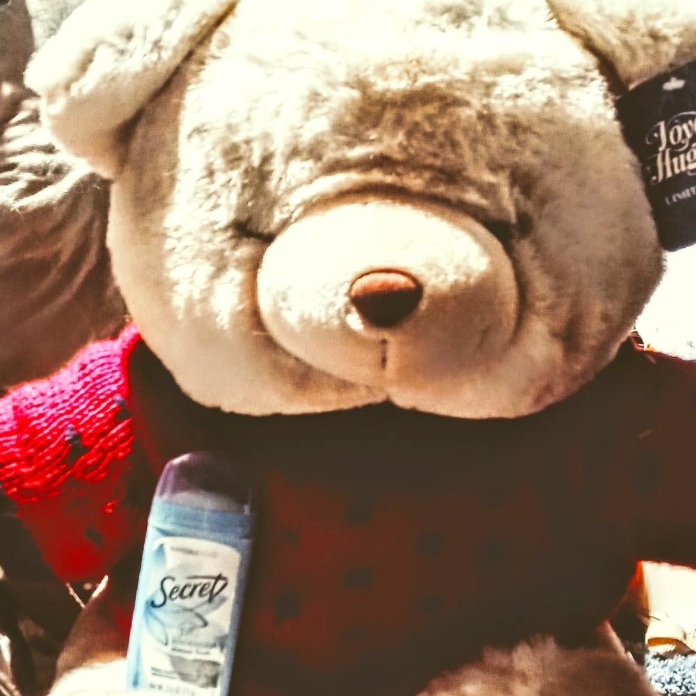 Giant teddy bear